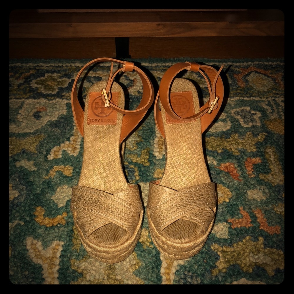 Tory Burch wedge sandals